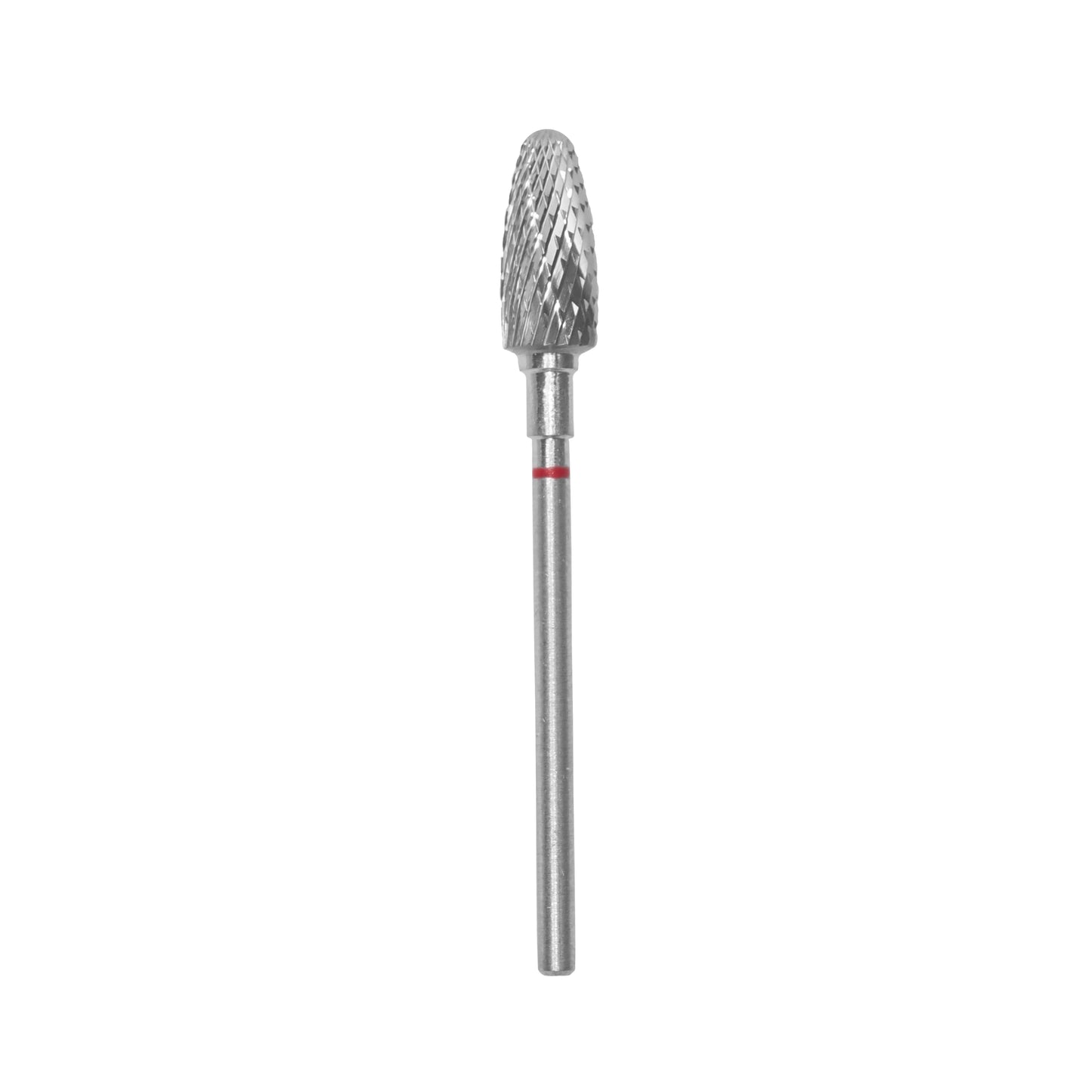 Staleks Carbide drill bit, "corn," red, head diameter 6 mm/ working part 14 mm