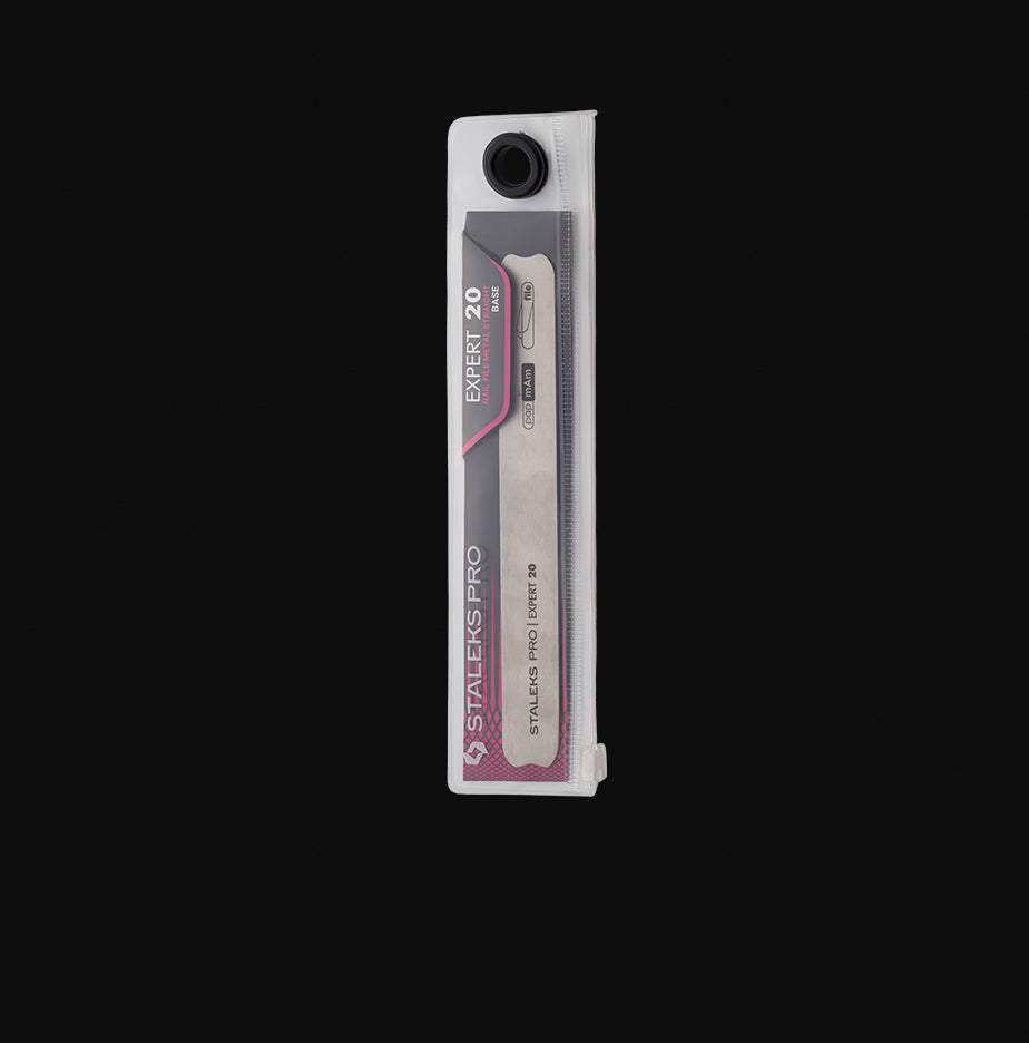 Staleks Nail file metal straight (base) EXPERT 20